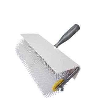 Rouleau de ventilation à pointes avec protection antiéclaboussures