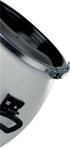 Fûts à large ouverture