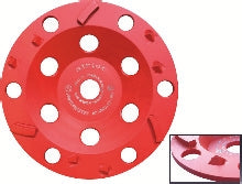 ACCESSOIRES POUR PONCEUSES - AT-PKD-SS-180 PLATEAU DIAMANTÉ PCD