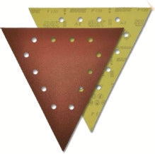 Triangles de papier abrasif à croochets et boucles TVELT