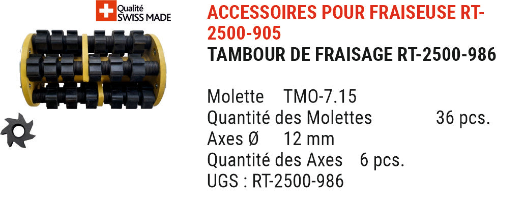 Fraiseuse de sols AirTec ROTO-TIGER RT-2500