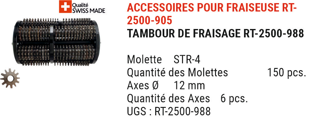 Fraiseuse de sols AirTec ROTO-TIGER RT-2500