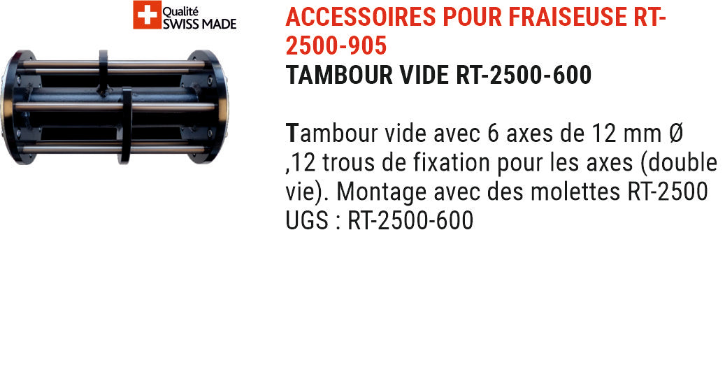 Fraiseuse de sols AirTec ROTO-TIGER RT-2500