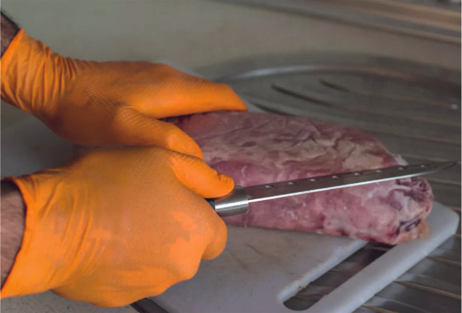 Gants en nitrile sans poudre jetables NNA 85 - 50 ou 100 pièces