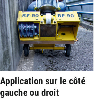 Fraiseuse de sols AirTec FRAISEUSE DE BORDS RF-90- EL