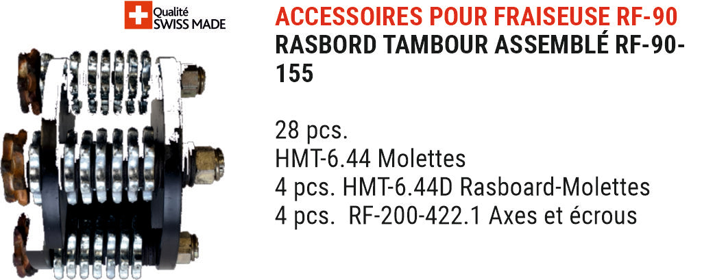 Fraiseuse de sols AirTec FRAISEUSE DE BORDS RF-90- EL