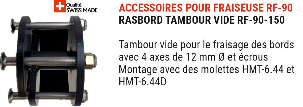 Fraiseuse de sols AirTec FRAISEUSE DE BORDS RF-90- EL