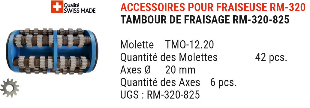 Fraiseuse de sols AirTec ROTO-MAT RM-320