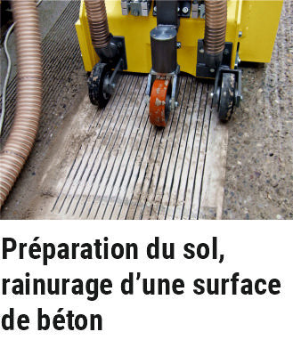 Fraiseuse et coupeuse de sols AirTec SHAVE-MASTER SM-400