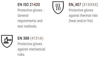 Gants trempés NYROCA MAXIM