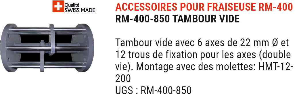 Fraiseuse de sols AirTec ROTO-MAT RM-400