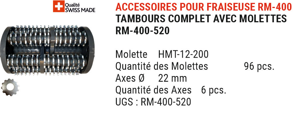 Fraiseuse de sols AirTec ROTO-MAT RM-400