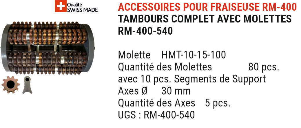 Fraiseuse de sols AirTec ROTO-MAT RM-400