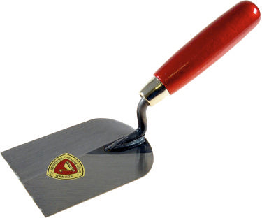 Truelle de stuccateur - manche en bois laqué