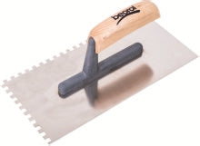 Truelle dentée pour application de colles - version économique