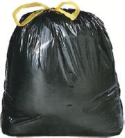 Sacs à déchets avec liens coulissants