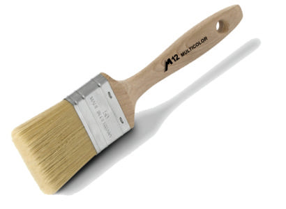 Pinceau plat Multicolor