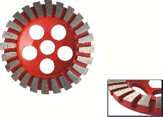 ACCESSOIRES POUR PONCEUSES - AT-125-SUPRA PLATEAU DIAMANTÉ