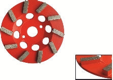 ACCESSOIRES POUR PONCEUSES  - BS-125-045-16 PLATEAU DIAMANTÉ GRAINAGE 16