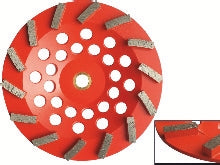 ACCESSOIRES POUR PONCEUSES - BS-180-045 PLATEAU DIAMANTÉ GRAINAGE 16