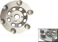 ACCESSOIRES POUR PONCEUSES - AT-PCD-RON-1-125 PLATEAU DIAMANTÉ PCD