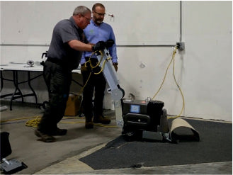 Décolleuse de sols NA-6280 autotractée Hydraulique