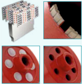 Couronne de forage diamantée pour béton A-TRIX® DU - 1/2" intérieur