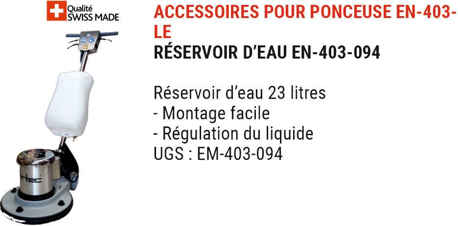 Monobrosse pour sols AirTec EN-403-LE