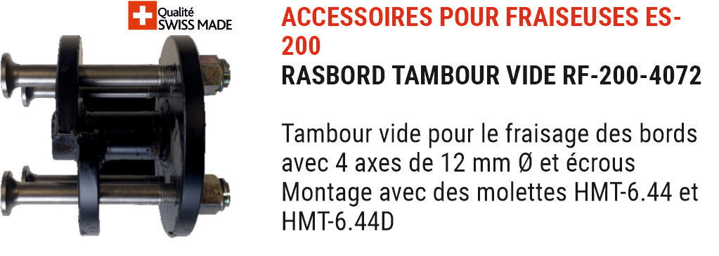 Fraiseuse de sols AirTec EUROSPRINT ES-200 et ES- 200-B
