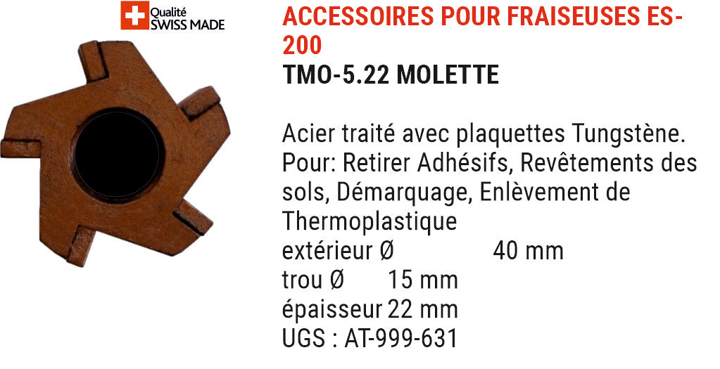 Fraiseuse de sols AirTec EUROSPRINT ES-200 et ES- 200-B