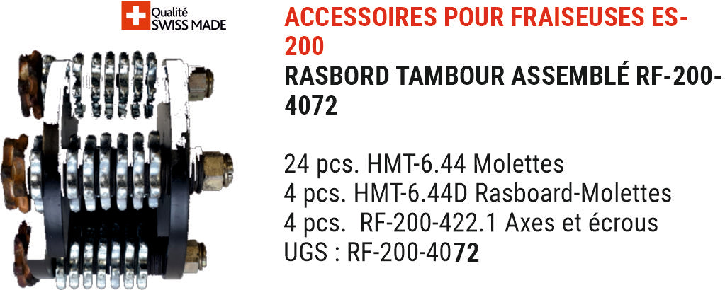 Fraiseuse de sols AirTec EUROSPRINT ES-200 et ES- 200-B