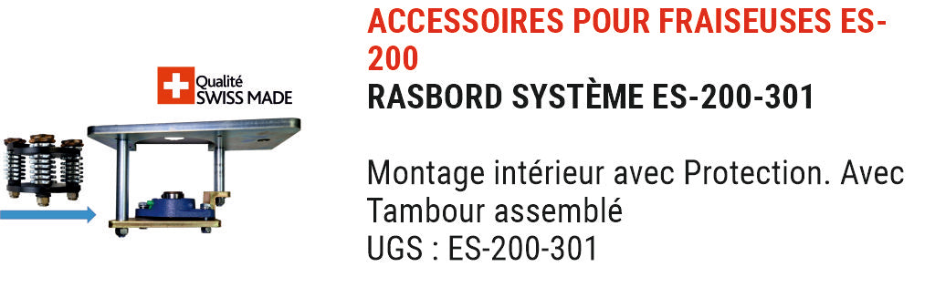 Fraiseuse de sols AirTec EUROSPRINT ES-200 et ES- 200-B