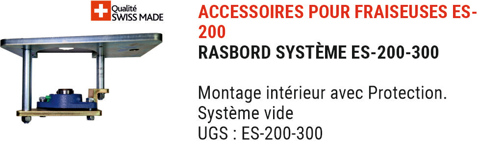 Fraiseuse de sols AirTec EUROSPRINT ES-200 et ES- 200-B