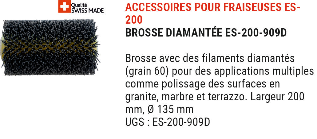 Fraiseuse de sols AirTec EUROSPRINT ES-200 et ES- 200-B