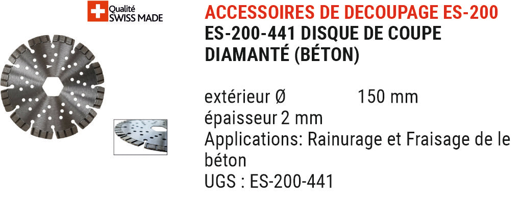 Fraiseuse de sols AirTec EUROSPRINT ES-200 et ES- 200-B
