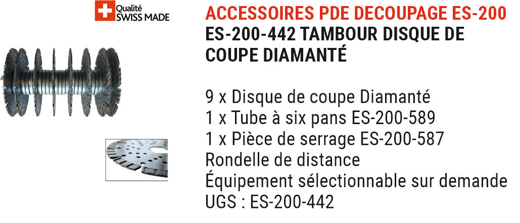 Fraiseuse de sols AirTec EUROSPRINT ES-200 et ES- 200-B
