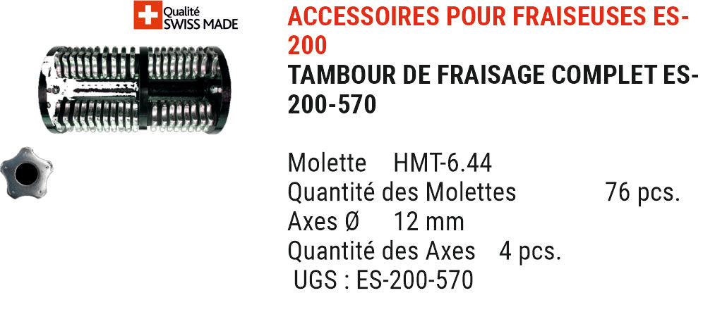 Fraiseuse de sols AirTec EUROSPRINT ES-200 et ES- 200-B