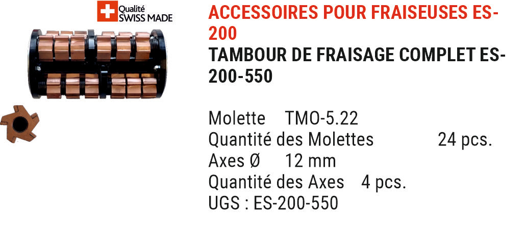 Fraiseuse de sols AirTec EUROSPRINT ES-200 et ES- 200-B