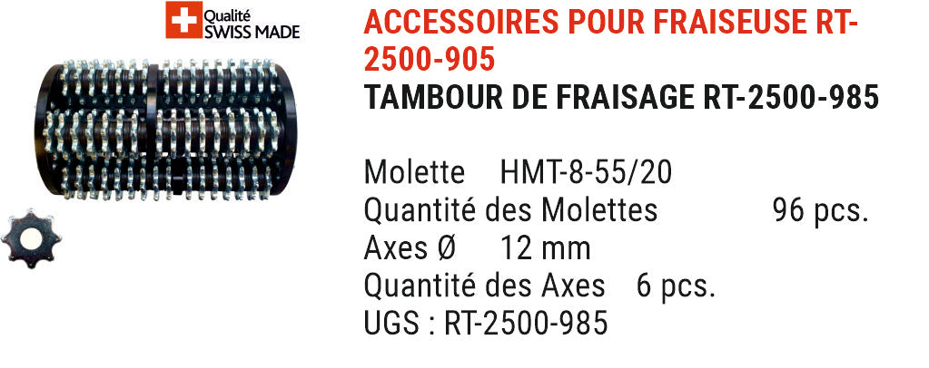 Fraiseuse de sols AirTec ROTO-TIGER RT-2500