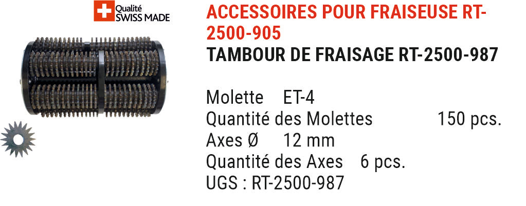 Fraiseuse de sols AirTec ROTO-TIGER RT-2500