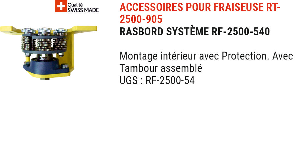 Fraiseuse de sols AirTec ROTO-TIGER RT-2500