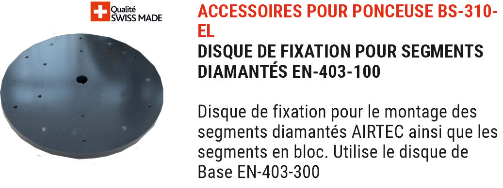 Ponçeuse de sols AirTec BS-310-EL