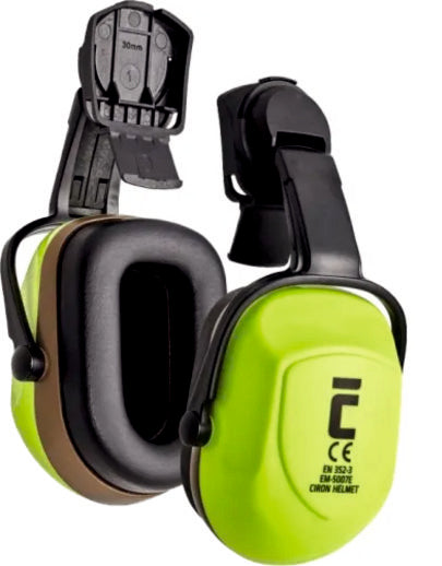 CIRON HELMET casque antibruit Hi-Viz HV jaune