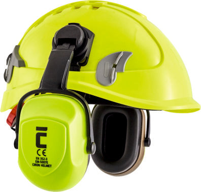 CIRON HELMET casque antibruit Hi-Viz HV jaune