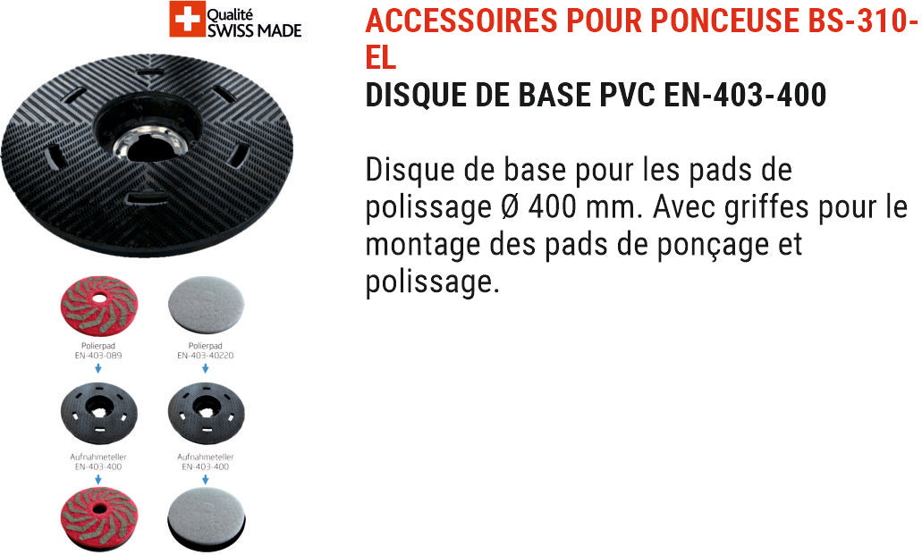 Monobrosse pour sols AirTec EN-403-LE