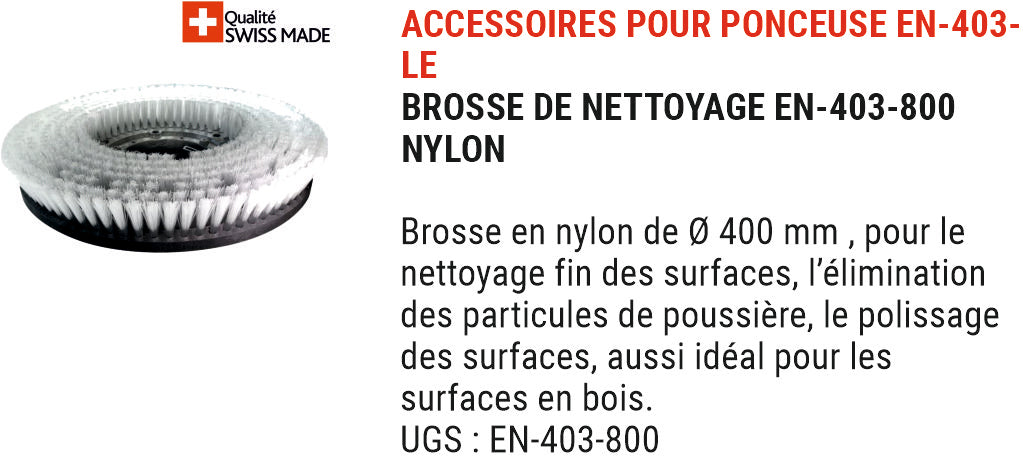 Monobrosse pour sols AirTec EN-403-LE