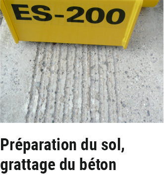 Fraiseuse de sols AirTec EUROSPRINT ES-200 et ES- 200-B