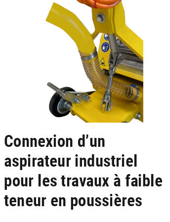 Fraiseuse de sols AirTec EUROSPRINT ES-200 et ES- 200-B