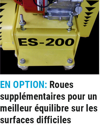Fraiseuse de sols AirTec EUROSPRINT ES-200 et ES- 200-B