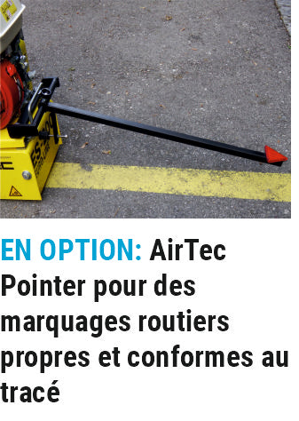 Fraiseuse de sols AirTec EUROSPRINT ES-200 et ES- 200-B